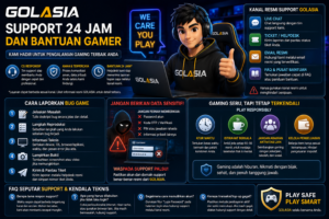 GOLASIA: Panduan Support 24 Jam dan Bantuan Gamer